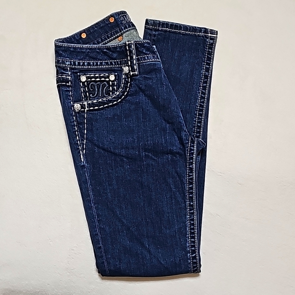 Miss Me Mid-Rise Skinny Jeans. Women's: Waist 28x30 Inseam. - Picture 4 of 11